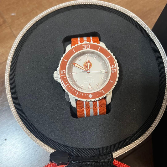 swatch xBlancpain Arctic Ocean Automatic Men's — Japanese