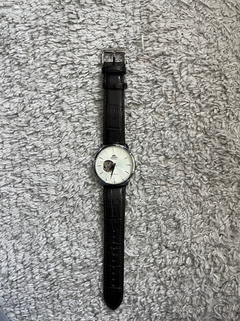 ORIENT 自動巻き時計 ホワイトダイヤル Automatic Men's Watch — Japanese
