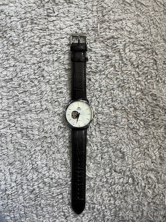 ORIENT 自動巻き時計 ホワイトダイヤル Automatic Men's Watch — Japanese