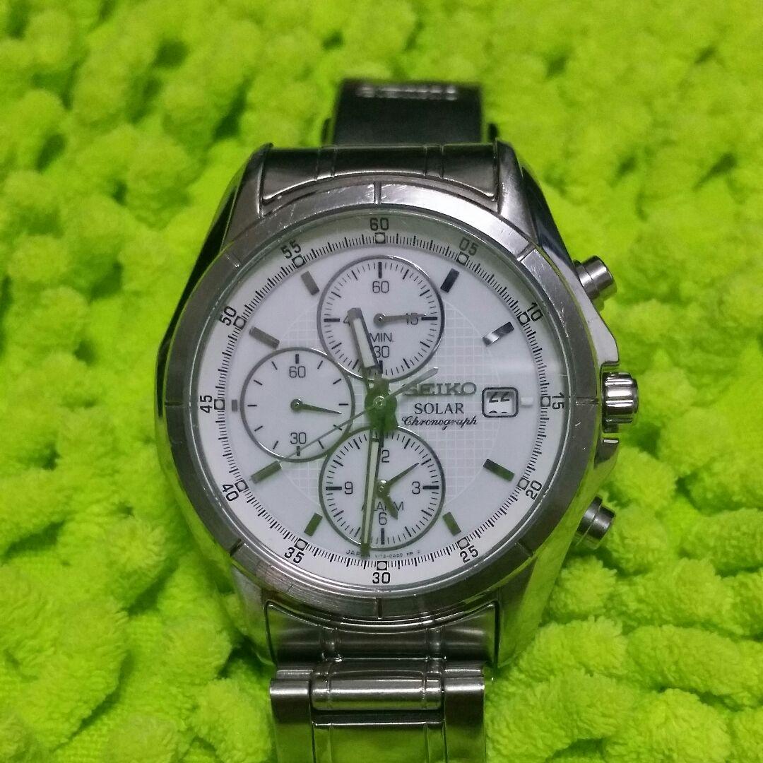 SEIKO SBTR009 Solar Men's Watch — Japanese