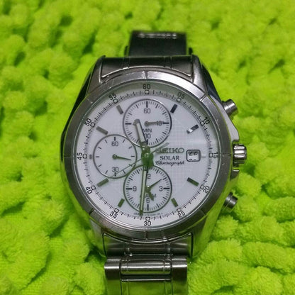 SEIKO SBTR009 Solar Men's Watch — Japanese