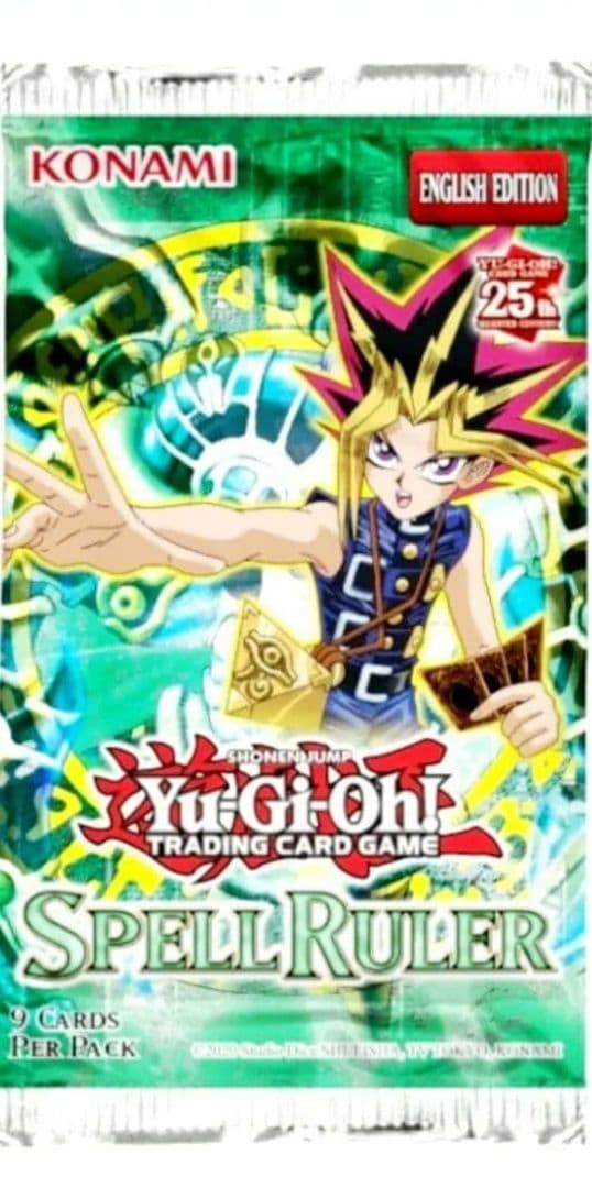 Yu-Gi-Oh Unopened 25th Spell Ruler 1Box EU Edition Box Common — Japanese