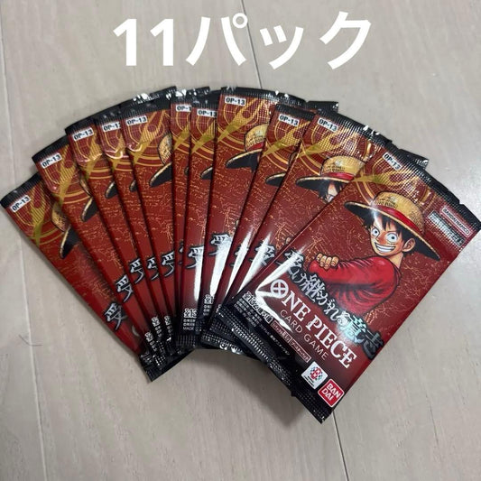 One Piece One Piece Card Game: Will of D. OP-13 Barapack Pack — OP-13 — Japanese