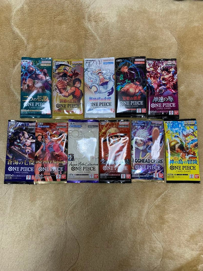 One Piece Rare One Piece Card Game Unopened Pack 11-Card Set Pack — Japanese