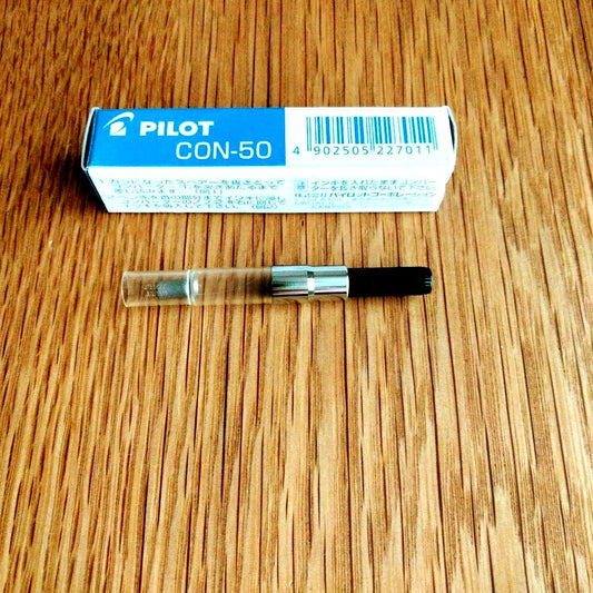 PILOT CON-50 ink converter for fountain pens shown against a white background