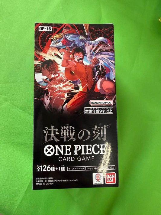 One Piece One Piece Card Game Decision of the Clash Box — Japanese