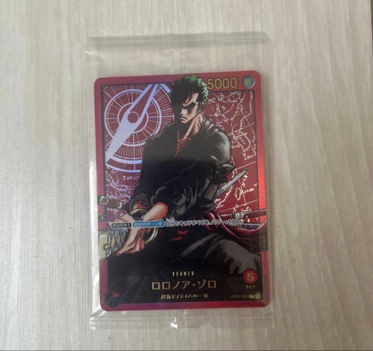 One Piece Zoro L — OP01-001 — Japanese