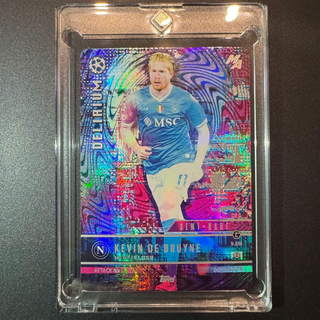 Topps Kevin De Bruyne Naples Belgium National Team — Japanese