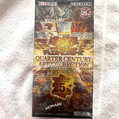 Yu-Gi-Oh Yu-Gi-Oh! Quarter Century Art Collection Unopened Shrinked Box Box — Japanese