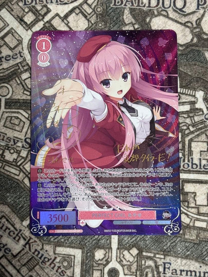 Weiss Schwarz Yuzu Soft Weiss Schwarz Rose Sanji Ayase Foil Signature SP — Japanese