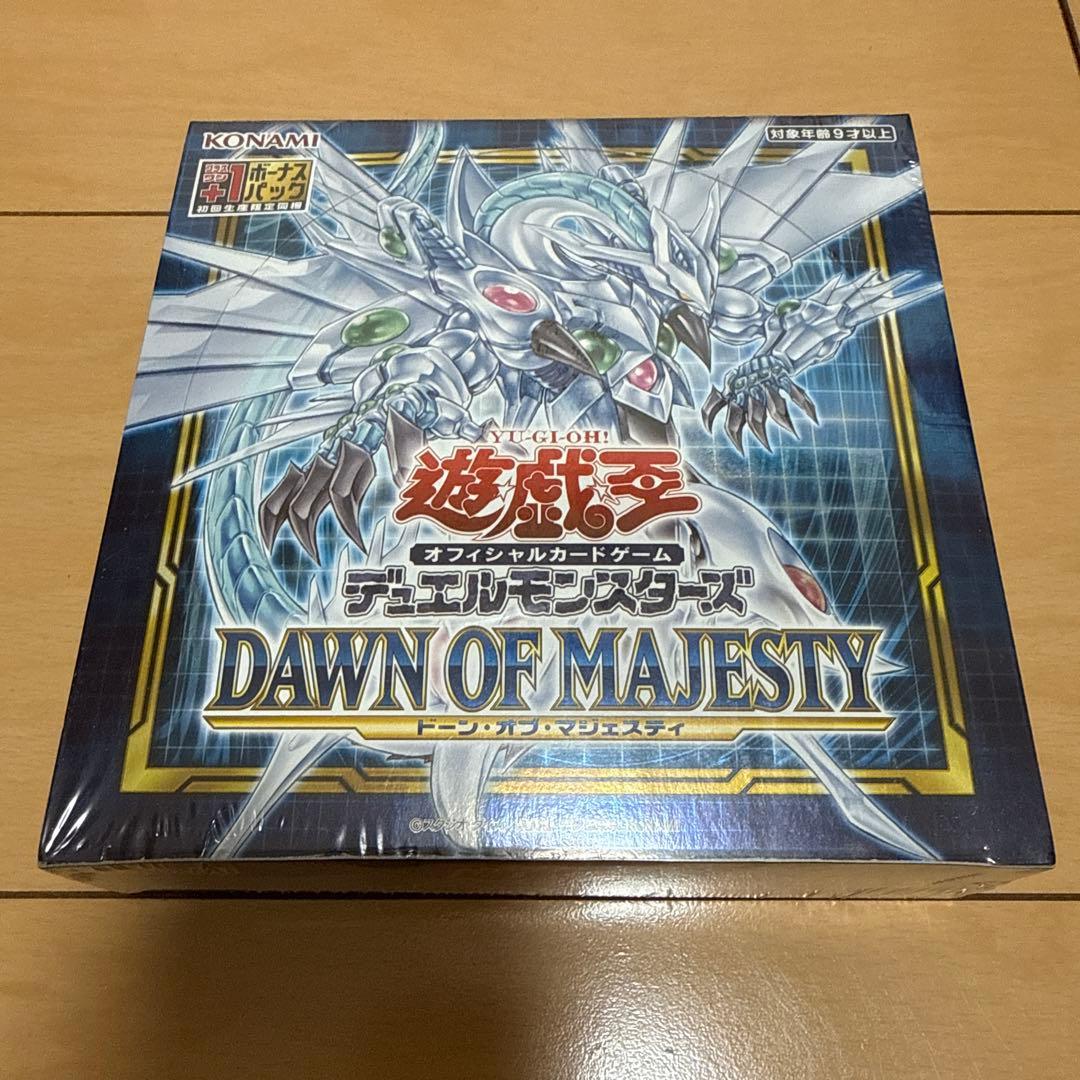 Yu-Gi-Oh Duel Monsters Dawn of Majesty Box — Japanese
