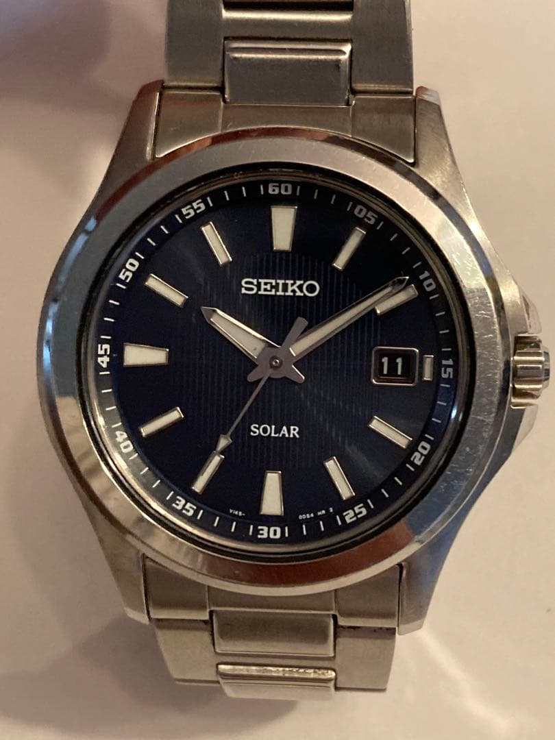SEIKO SBTR009 Solar Men's Watch — Japanese