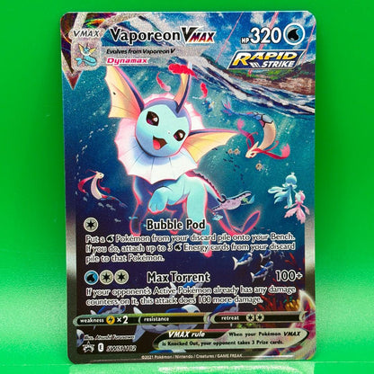 Pokemon Vaporeon VMAX — Japanese
