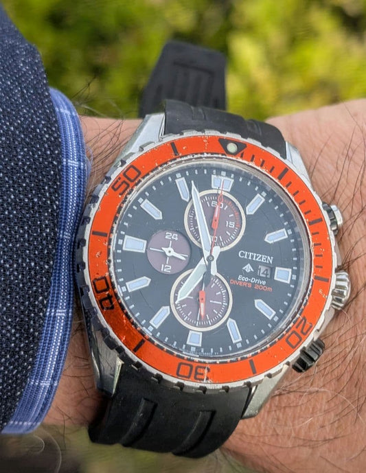 Citizen ProMaster Solar Men's Watch — Japanese