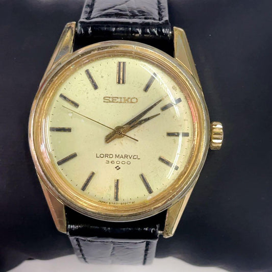 SEIKO LORD MARVEL 36000 Manual Men's Watch — Japanese