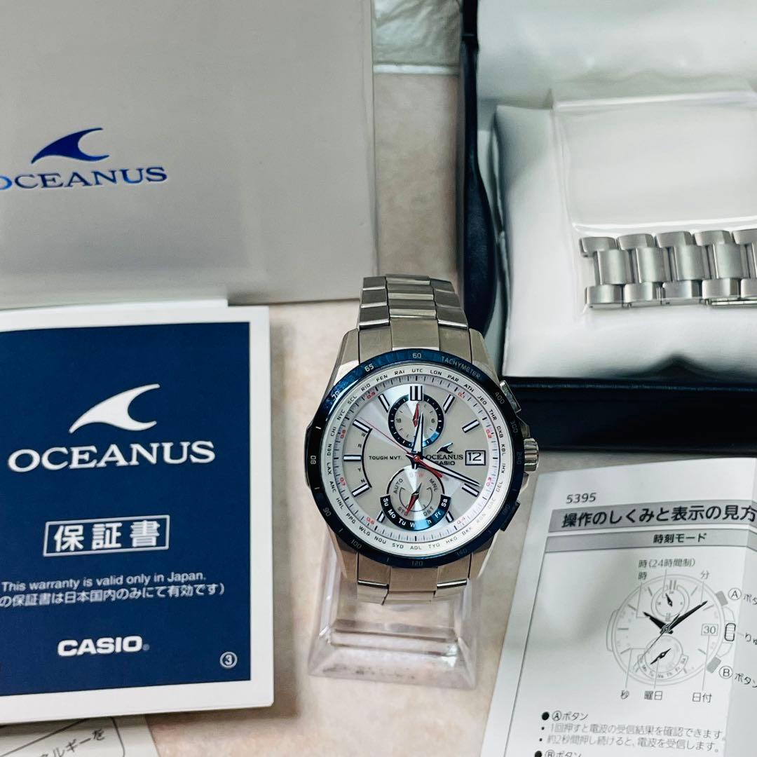 CASIO OCW-T2500C-7AJF Solar Men's Watch — Japanese
