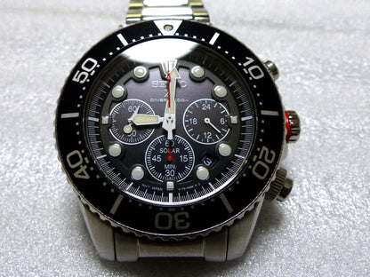 SEIKO V175-0AD0 Solar Men's Watch — Japanese