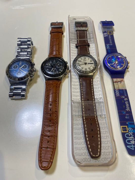 swatch SBTR009 V157-0BX0 Analog Men's — Japanese