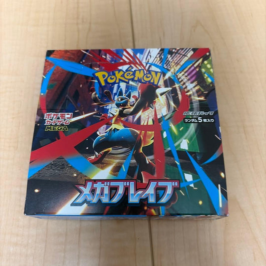 Pokemon Mega Brave Box Box — M Expansion Pack Mega Brave — Japanese