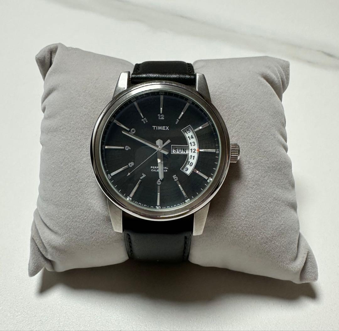 TIMEX Perpetual Calendar Quartz Men's Watch — Japanese