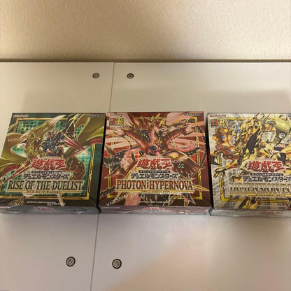 Yu-Gi-Oh Yu-Gi-Oh! OCG Booster Box 3-Set Collection Box — Japanese