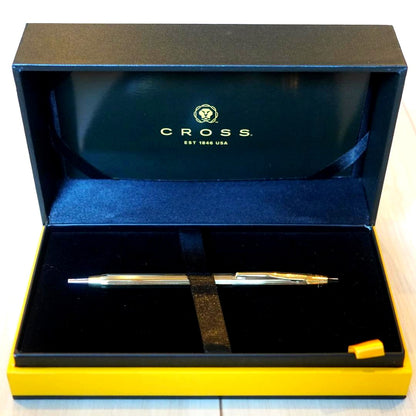 Cross Classic Century 10K Gold Plated Ballpoint Pen with twist mechanism and black ink refill