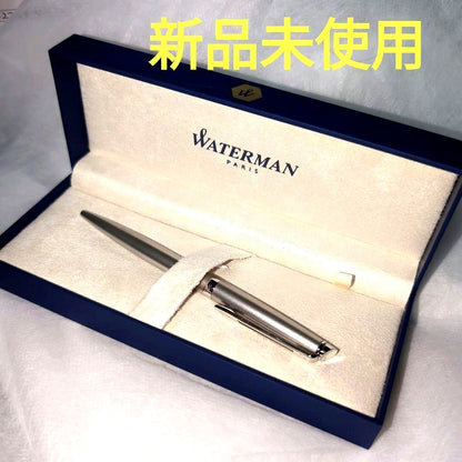 Waterman Metropolitan ES pen in Satin CT stainless steel with black ink, new and unused