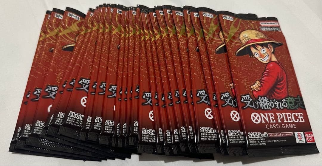 One Piece One Piece Card Game: The Will of the Heir Pack — Inherited Will — Japanese