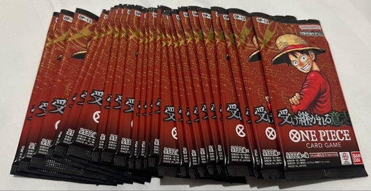 One Piece One Piece Card Game: The Will of the Heir Pack — Inherited Will — Japanese