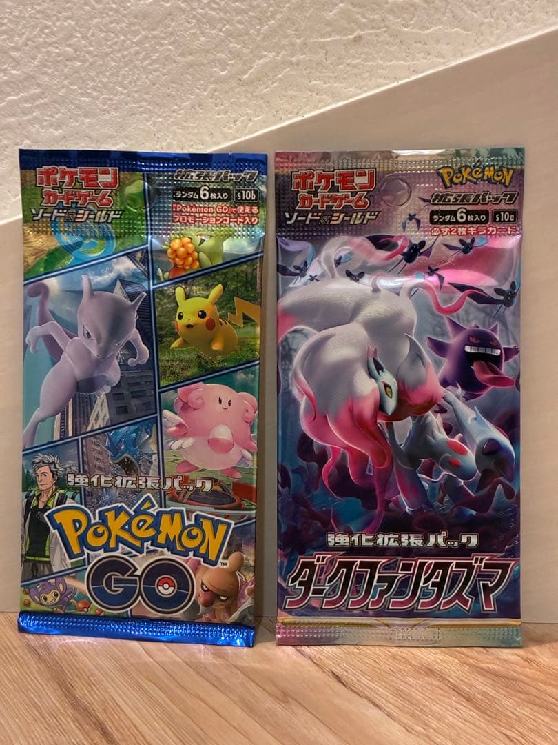 Pokemon Pokémon Card Sword & Shield Expansion Pack Dark Phantasma Pokémon GO Pack — S Enhanced Expansion Pack Dark Phantasma — Japanese