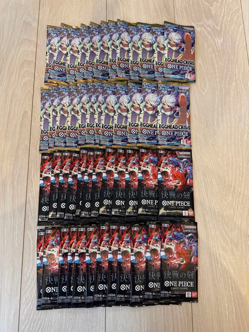 One Piece One Piece Card Egghead Crisis Decisive Battle Pack — EGGHEAD CRISIS — Japanese