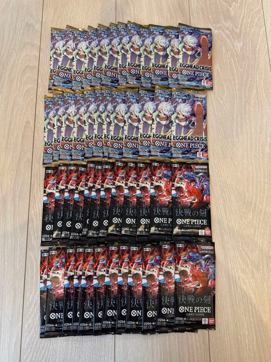 One Piece One Piece Card Egghead Crisis Decisive Battle Pack — EGGHEAD CRISIS — Japanese