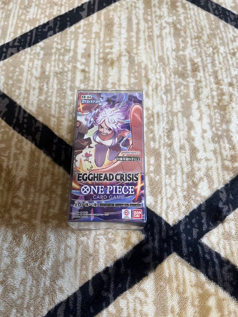 One Piece One Piece Card Game Egghead Crisis unopened 1BOX Box — EB-04 — Japanese