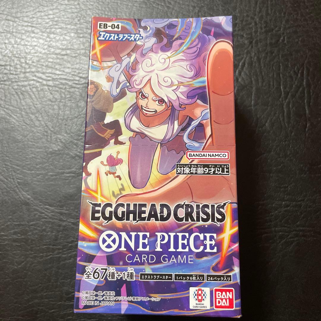One Piece ONE PIECE Card Game Egghead Crisis Box Box — Japanese
