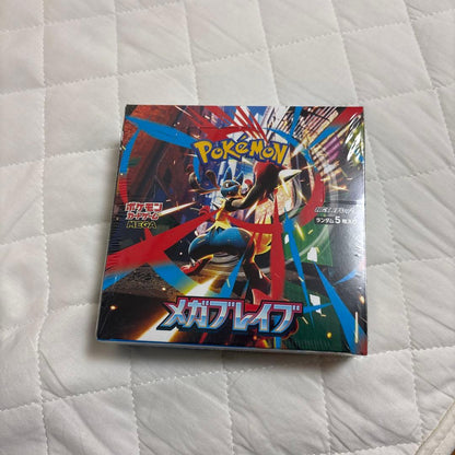 Pokemon Pokémon Card Mega Brave Box with Shrink Wrap Box — M Expansion Pack Mega Brave — Japanese