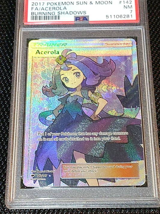 PSA 7 Pokemon Pokémon Card Acerola — English