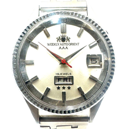 ORIENT 19-Jewel Automatic Dedicato with Dead Bezel Men's Watch — Japanese