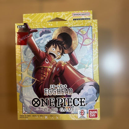 One Piece One Piece Card Game Start Deck Egghead Box L — ST-29 — Japanese