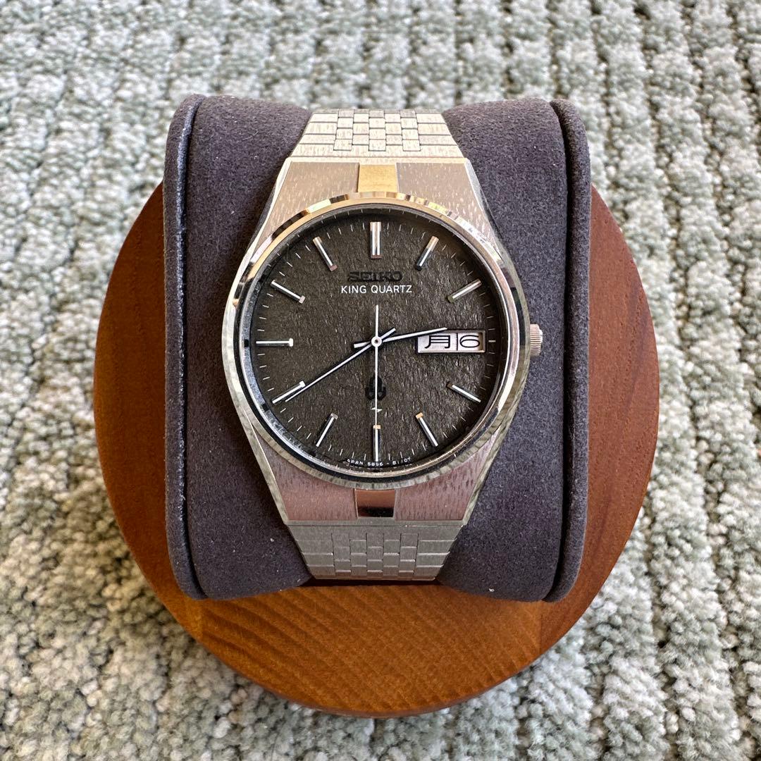 SEIKO 5856-8090 Quartz Men's Watch — Japanese