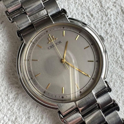 SEIKO Credor Quartz Men's Watch — Japanese