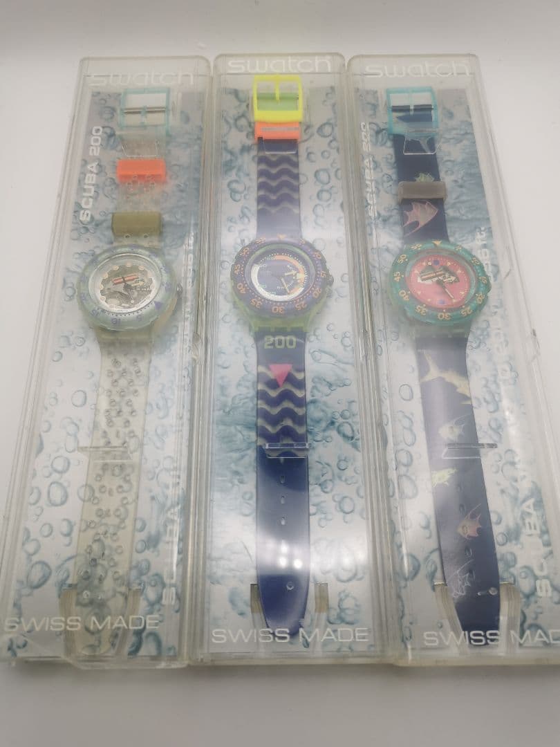 swatch SCUBA200 Quartz Men's — Japanese