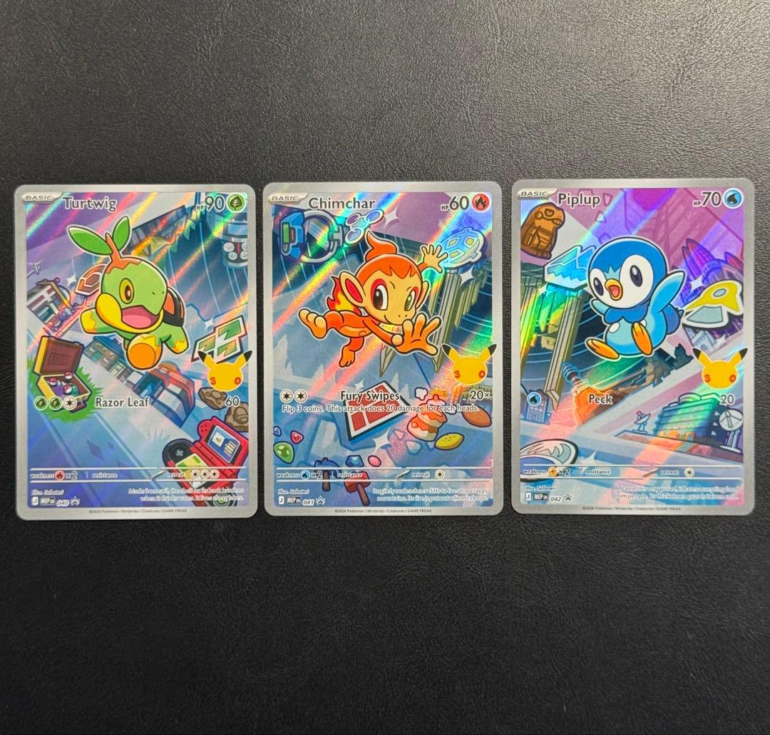 Pokemon First Partner 30th Pokémon — English