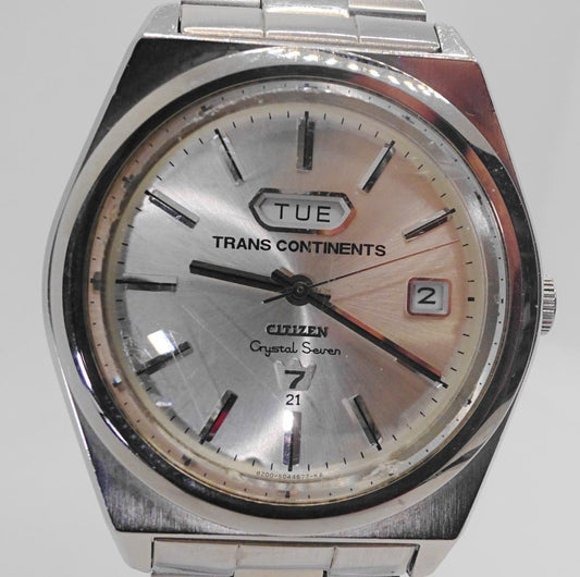 Citizen Transcontinental S255 Automatic Men's Watch — Japanese