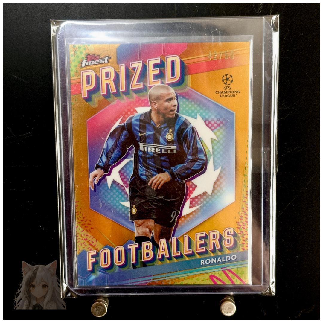 Topps Finest Ronaldo Gold /50 — Japanese
