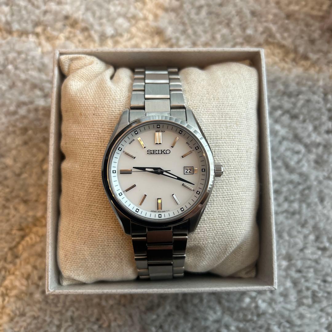 SEIKO SBTM317 Solar Men's Watch — Japanese