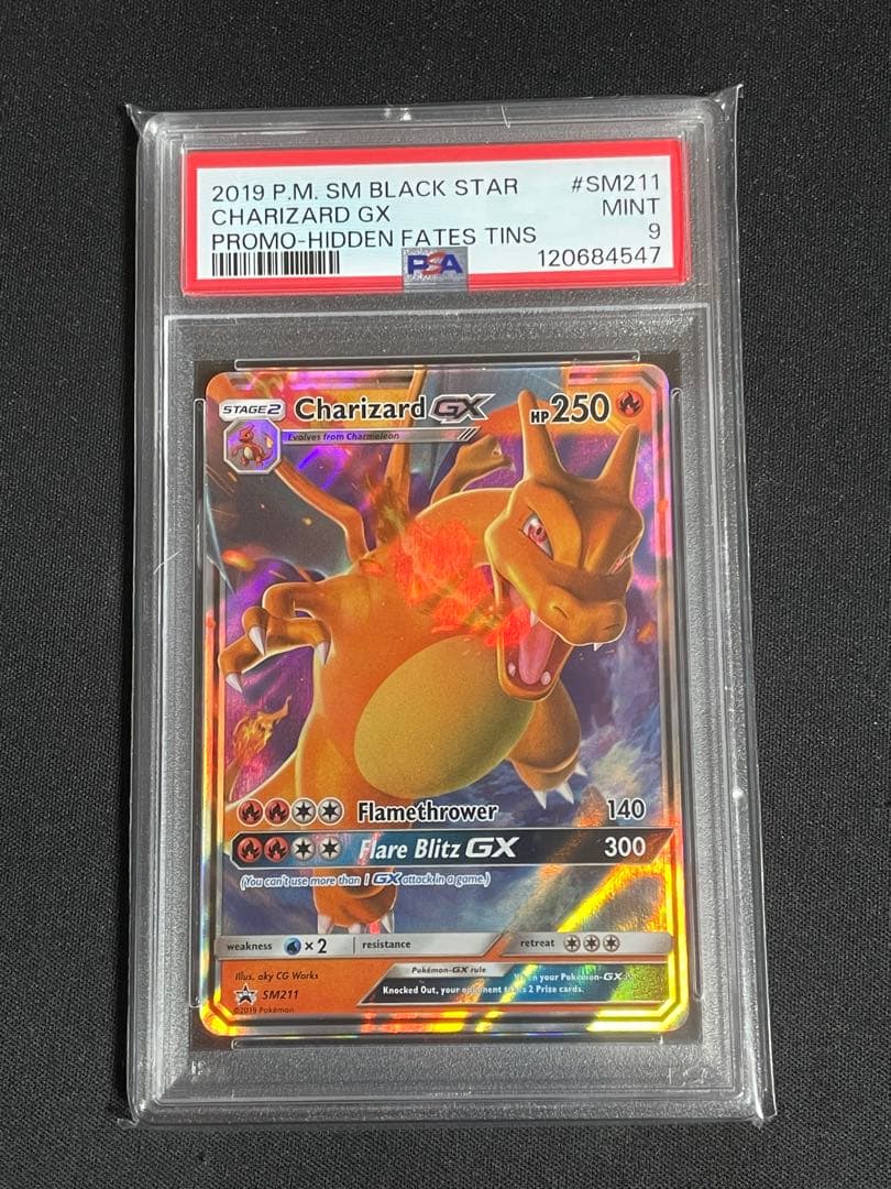 PSA 10 Pokemon Charizard GX — Japanese