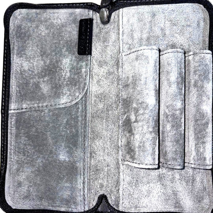 Pilot Fastener Pen Case 3 in new condition with box, shown holding pens and accessories as in image three