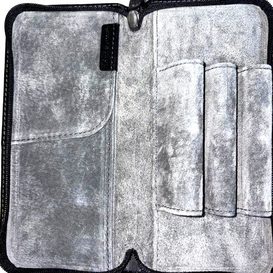 Pilot Fastener Pen Case 3 in new condition with box, shown holding pens and accessories as in image three