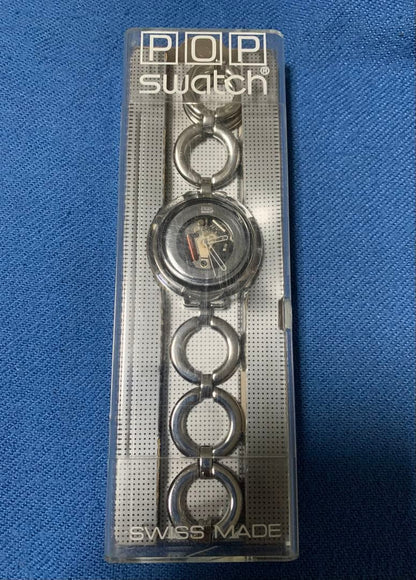 swatch POP PMB117 Quartz Men's — Japanese