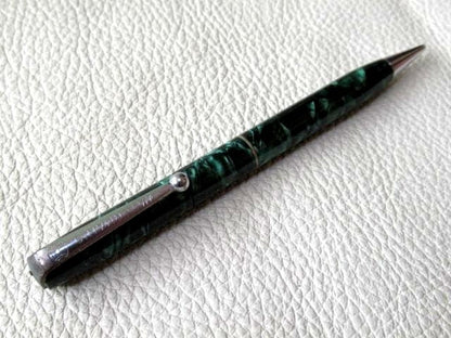 Waterman IDEAL Marble Pencil in beautiful vintage condition showing IDEAL marks and marble finish